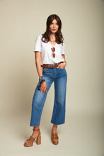 Load image into Gallery viewer, Toxik Wide Leg Crop Jeans

