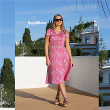 Load image into Gallery viewer, Valentina Dress Pink By Rant n Rave
