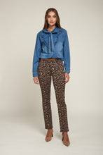 Load image into Gallery viewer, TOXIK Animal Print Straight Leg Jeans
