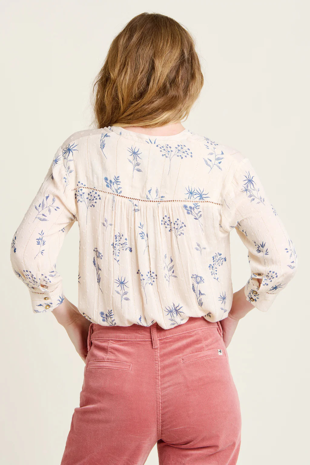 Bella Cream Blouse x Brakeburn