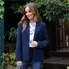 Load image into Gallery viewer, Bevin Blazer Navy
