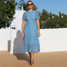 Load image into Gallery viewer, Grace Dress Aqua By Rant n Rave
