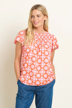 Load image into Gallery viewer, Moroccan Tile Blouse x Brakeburn
