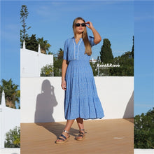 Load image into Gallery viewer, Millie Dress Blue x Rant n Rave
