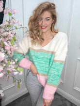 Load image into Gallery viewer, JMS Knitted V Neck Jumper
